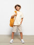 LC Waikiki Crew Neck Printed Short Sleeve Cotton Boy T-shirt